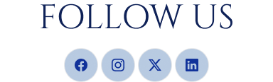 Follow Us on Facebook, Instagram, X and LinkedIn